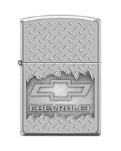 Load image into Gallery viewer, Zippo Lighter- Personalized Engrave for Chevy Chevrolet Diamond Plate #Z5341