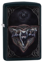 Load image into Gallery viewer, Zippo Lighter- Personalized Engrave Wolf Wolves Wolves Triquetra #Z5176