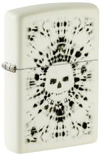 Load image into Gallery viewer, Zippo Lighter - Custom Engraved with Your Message for Glowing Skull Design Glow in The Dark Pocket Lighter 46289