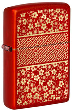 Load image into Gallery viewer, Zippo Lighter- Personalized Engrave Blossoms Flower Power Asian Kimono #48493