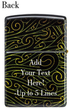 Load image into Gallery viewer, Zippo Lighter- Custom Message Engraved on Leaf Maze - 540 Fusion 46276