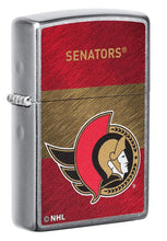 Load image into Gallery viewer, Zippo Lighter - Personalized Customize Message Engrave on Backside for Ottawa Senators NHL Team 48048