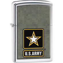 Load image into Gallery viewer, Zippo Lighter- Personalized Engrave for U.S. Army High Polish Z1045