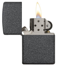 Load image into Gallery viewer, Zippo Lighter - Personalized Message Engraved on Backside Colored Windproof Lighter Iron Stone 211