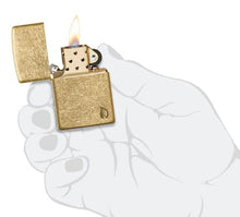 Load image into Gallery viewer, Zippo Lighter - Custom Engraved with Your Message for Lighter, Metal, Gold, One Size 46398