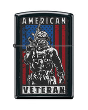 Load image into Gallery viewer, Zippo Lighter- Personalized Engrave Us Veteran Design American Veteran #Z6006