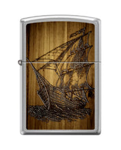 Load image into Gallery viewer, Zippo Lighter- Compass Nautical Windproof Lighter (Nautical Ship #Z6026)