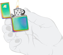 Load image into Gallery viewer, Zippo Lighter - Customized Message Dot Matrix Multi Color Pocket Lighter 46569