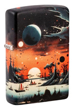 Load image into Gallery viewer, Zippo Lighter - Custom Engraved with Your Message for Galactic Landscape Design 540 Matte Pocket Lighter 46254