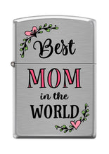 Load image into Gallery viewer, Zippo Lighter- Personalized Engrave for Best Mom in The World #Z5191