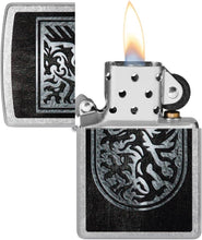 Load image into Gallery viewer, Zippo Lighter- Personalized Message Engrave for Dragon Dragon Shield 48730