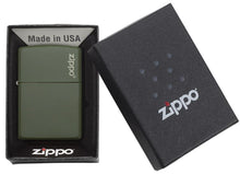 Load image into Gallery viewer, Zippo Lighter - Personalized Custom Message Engrave on Classic with Zippo Logo Windproof Lighter
