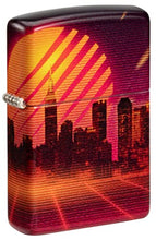 Load image into Gallery viewer, Zippo Lighter- Personalized Engrave for USA City and States Cyber City 48505
