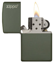 Load image into Gallery viewer, Zippo Lighter - Personalized Custom Message Engrave on Classic with Zippo Logo Windproof Lighter
