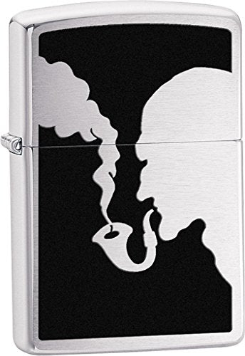 Zippo Lighter- Personalized Message Pipe Insert Pipe Windproof Lighter #Z265