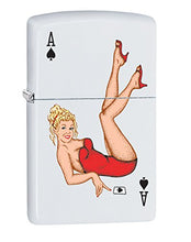 Load image into Gallery viewer, Zippo Lighter- Personalized Message Engrave Blond Girl Ace Windproof Lighter
