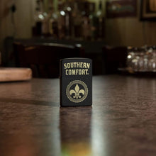 Load image into Gallery viewer, Zippo Lighter- Personalized Engrave for Southern Comfort Logo Black Matte 49834
