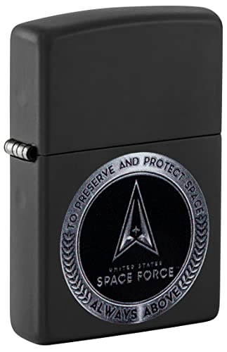Zippo Lighter- Personalized Engrave Alien UFO U.S. Space Force USSF 48548