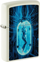 Load image into Gallery viewer, Zippo Tube Woman Design Glow in The Dark Matte Pocket Lighter
