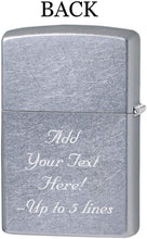 Load image into Gallery viewer, Zippo Lighter- Personalized Engrave for Leaf Designs Cypress Hill 49010
