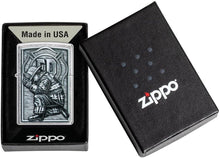 Load image into Gallery viewer, Zippo Lighter- Personalized Engrave Firefighter Fireman Rescue Kneeling 49785
