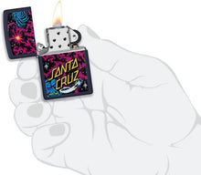 Load image into Gallery viewer, Zippo Santa Cruz Outer Space Galaxy Design Navy Matte Pocket Lighter
