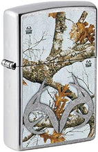 Load image into Gallery viewer, Zippo Lighter- Personalized Engrave Realtree Camouflage Winter #49818
