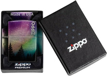 Load image into Gallery viewer, Zippo Lighter- Personalized Mountain Moon Scene Colorful Sky 48771
