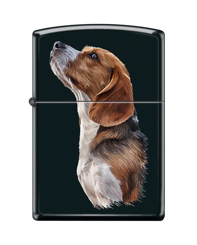 Zippo Lighter- Personalized Engrave Dog Cute Puppy Pet Anaimal Beagle #Z5457