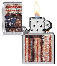 Load image into Gallery viewer, Zippo Lighter- Personalized for US We The People 1776 American Flag 49779
