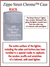 Load image into Gallery viewer, Zippo Lighter- Personalized Engrave for U.S. Marine Corps USMC Globe #49317
