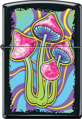 Zippo Lighter- Personalized Engrave on Mushroom Z1094