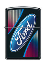 Load image into Gallery viewer, Zippo Lighter- Ford Oval Color Logo Black Matte Windproof Lighter #Z5199
