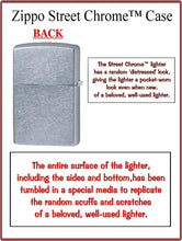 Load image into Gallery viewer, Zippo Lighter-Andalusian Horses Street Chrome Windproof Lighter #Z5376
