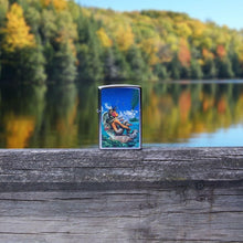 Load image into Gallery viewer, Zippo Lighter- Personalized Engrave for Skull Mermaid Rock Paradise 49688
