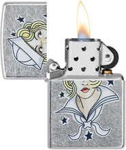 Load image into Gallery viewer, Zippo Lighter-Personalized Engrave for Special Designs Sailor Girl Tattoo 49789

