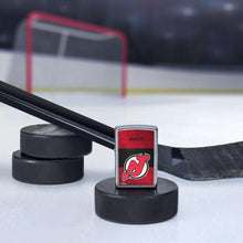 Load image into Gallery viewer, Zippo Lighter- Personalized Message Engrave for New Jersey Devils NHL Team 48045
