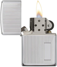 Load image into Gallery viewer, Zippo Lighter- Personalized Message Engrave High Polish Chrome Engine Turned 350
