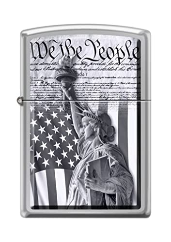 Zippo Lighter- Personalized for US We The People Statue of Liberty Z5207