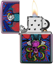 Load image into Gallery viewer, Zippo Lighter- Personalized Message Engrave for Eagle, Snake, Skull Design 49600
