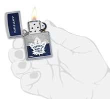 Load image into Gallery viewer, Zippo Lighter - Personalized Customize Message Engrave on Backside for Toronto Maple Leafs NHL Team 48055
