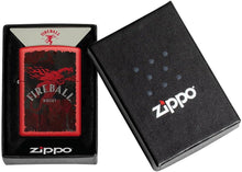 Load image into Gallery viewer, Zippo Lighter- Personalized Message Engrave for FireballZippo Lighter Red 49541
