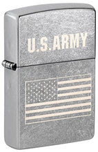 Load image into Gallery viewer, Zippo Lighter- Personalized Engrave for U.S. Army Military US Flag Laser #48557
