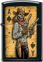 Load image into Gallery viewer, Zippo Lighter- Personalized Engrave for Skull Series2 Cowboy Skull #Z6037
