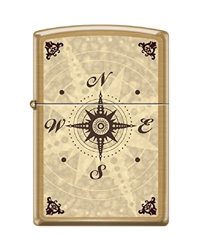 Zippo Lighter- Personalized Engrave for Compass Design Compass #Z6027