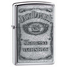 Load image into Gallery viewer, Zippo Lighter- Personalized Engrave for Jack Daniel&#39;s High Polish Chrome 250JD

