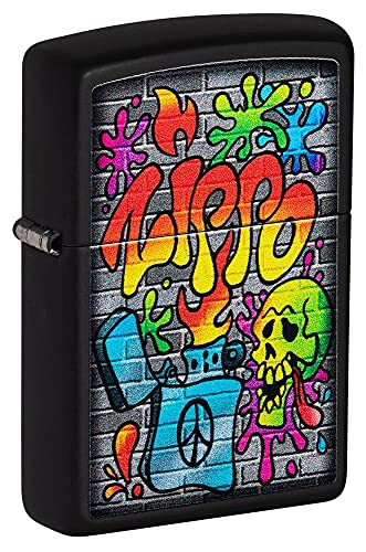 Zippo Lighter- Personalized Engrave Art Design Street Art Design 49605
