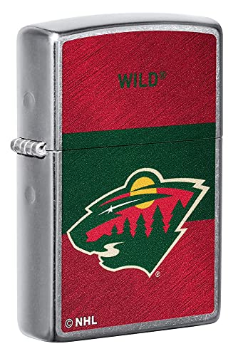 Zippo Lighter- Personalized Message Engrave for Minnesota Wild NHL Team #48042