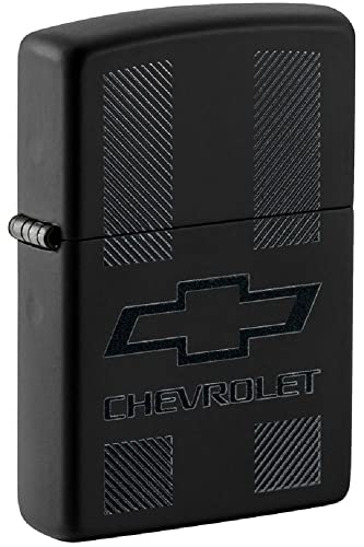 Zippo Lighter- Personalized Engrave for Chevy Chevrolet Black Matte #49759