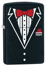 Load image into Gallery viewer, Zippo Lighter- Tuxedo Suits Black Matte Windproof Lighter #Z5053
